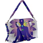 Chakra Design Canvas Crossbody Bag