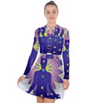 Chakra Long Sleeve Panel Dress