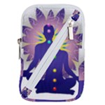 Chakra Design Belt Pouch Bag (Large)