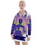 Chakra Women s Long Sleeve Casual Dress