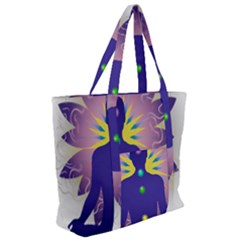 Zip Up Canvas Bag 