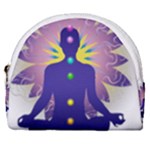 Chakra Horseshoe Style Canvas Pouch