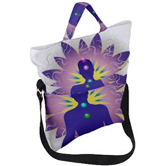 Fold Over Handle Tote Bag 