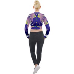 Long Sleeve Cropped Velvet Jacket 