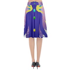 Flared Midi Skirt 