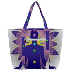 Zip Up Canvas Bag 