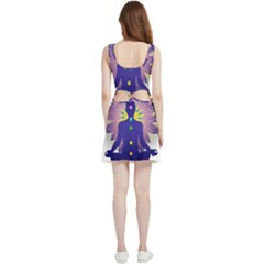 Velour Cutout Dress 