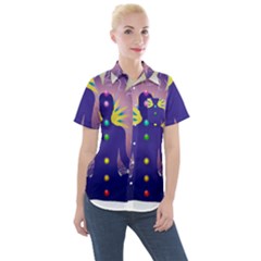 Women s Short Sleeve Pocket Shirt 
