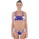 Cross Back Hipster Bikini Set 
