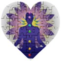 Wooden Puzzle Heart 