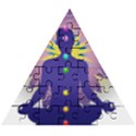 Wooden Puzzle Triangle 