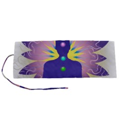 Chakra Roll Up Canvas Pencil Holder (S) from ArtsNow.com