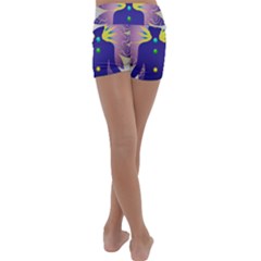 Kids  Lightweight Velour Yoga Shorts 