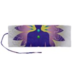 Chakra Roll Up Canvas Pencil Holder (M)