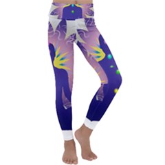 Kids  Lightweight Velour Classic Yoga Leggings 