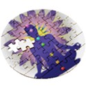 Wooden Puzzle Round 