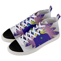 Men s Mid-Top Canvas Sneakers 