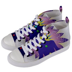Women s Mid-Top Canvas Sneakers 
