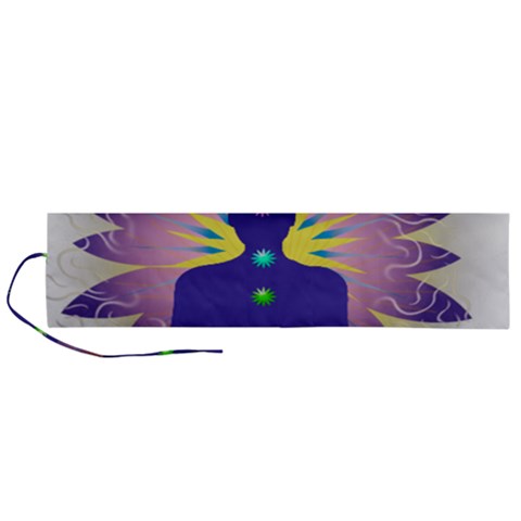 Chakra Roll Up Canvas Pencil Holder (L) from ArtsNow.com