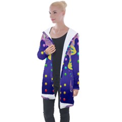 Longline Hooded Cardigan 