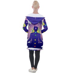 Longline Hooded Cardigan 