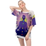 Chakra Oversized Chiffon Top