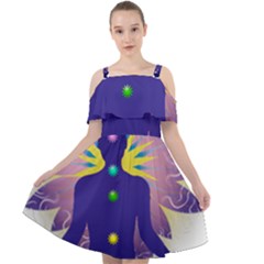 Cut Out Shoulders Dress 