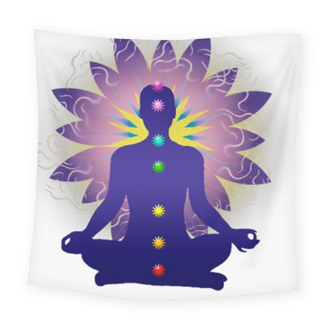 Chakra Square Tapestry (Large) from ArtsNow.com