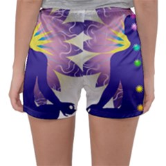 Women s Satin Sleepwear Shorts 