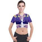 Chakra Short Sleeve Cropped Jacket