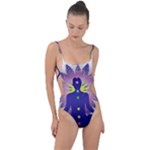 Chakra Tie Strap One Piece Swimsuit
