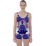 Chakra Tie Front Two Piece Tankini