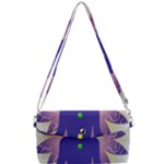 Chakra Design Removable Strap Clutch Bag