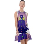Chakra Frill Swing Dress