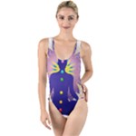Chakra High Leg Strappy Swimsuit
