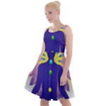 Chakra Knee Length Skater Dress