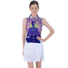 Women s Sleeveless Polo T-Shirt 