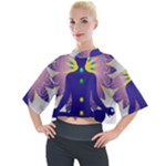 Chakra Mock Neck Tee