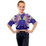 Chakra Kids Mock Neck Tee
