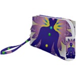 Chakra Design Wristlet Pouch Bag (Small)