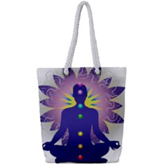 Full Print Rope Handle Tote (Small) 