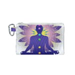 Chakra Design Canvas Cosmetic Bag (Small)