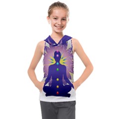 Kids  Sleeveless Hoodie 