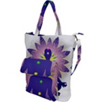 Chakra Design Shoulder Tote Bag