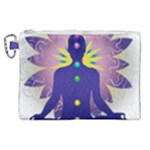Chakra Design Canvas Cosmetic Bag (XL)