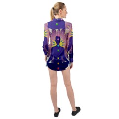 Long Sleeve Chiffon Shirt 