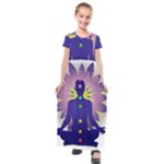 Chakra Kids  Short Sleeve Maxi Dress