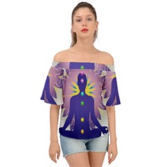 Off Shoulder Short Sleeve Top 