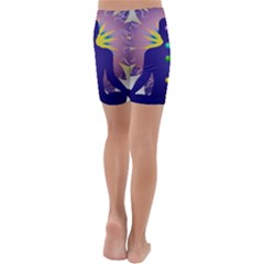 Kids  Lightweight Velour Capri Yoga Leggings 