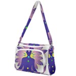 Chakra Design Front Pocket Crossbody Bag